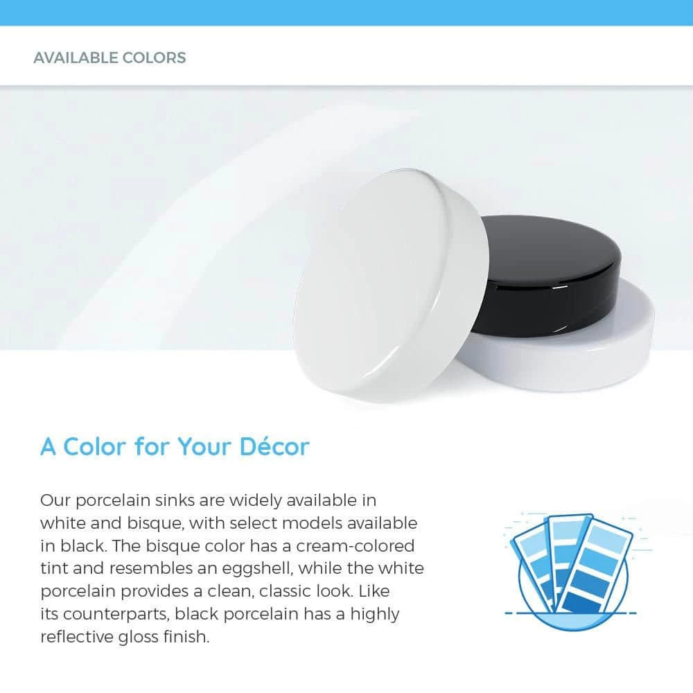 MR Direct Undermount Porcelain Bathroom Sink in White 6 MR Direct Undermount Porcelain Bathroom Sink in White - Image 4