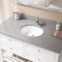 MR Direct Undermount Porcelain Bathroom Sink in White with Pop-Up Drain in Brushed Nickel 11 MR Direct Undermount Porcelain Bathroom Sink in White with Pop-Up Drain in Brushed Nickel -Bathroom Sinks Sales white mr direct undermount bathroom sinks upm w pud bn e1 1000