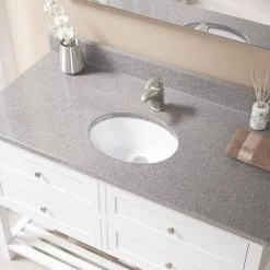 MR Direct Undermount Porcelain Bathroom Sink in White with Pop-Up Drain in Brushed Nickel 11 MR Direct Undermount Porcelain Bathroom Sink in White with Pop-Up Drain in Brushed Nickel -Bathroom Sinks Sales white mr direct undermount bathroom sinks ups w pud bn e1 1000