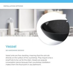 MR Direct Stone Vessel Sink in Honed Basalt White Granite -Bathroom Sinks Sales white mr direct vessel sinks 850 white 4f 1000