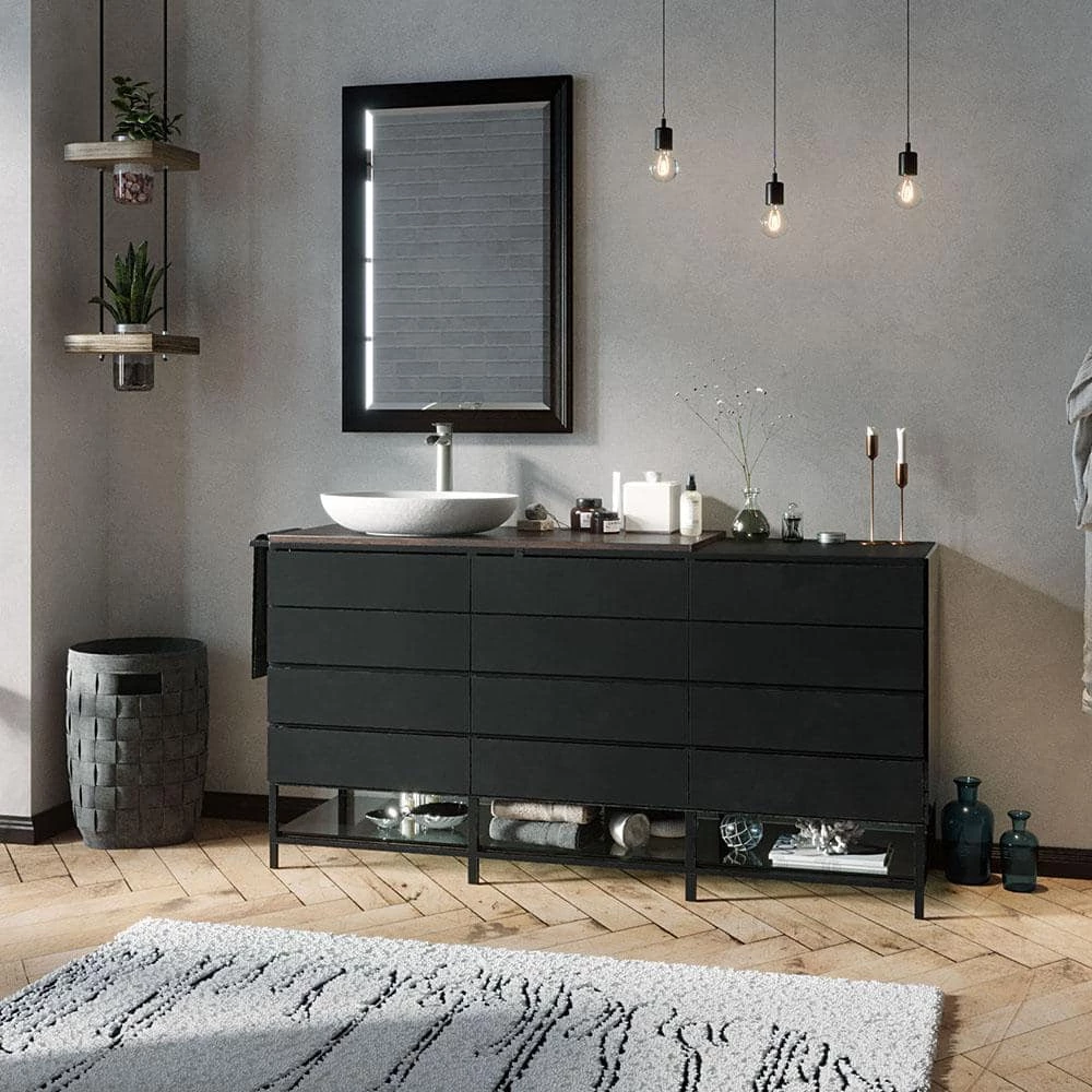 MR Direct Vessel Bathroom Sink in White with 731 Faucet and Pop-Up Drain in Brushed Nickel 4 MR Direct Vessel Bathroom Sink in White with 731 Faucet and Pop-Up Drain in Brushed Nickel - Image 2