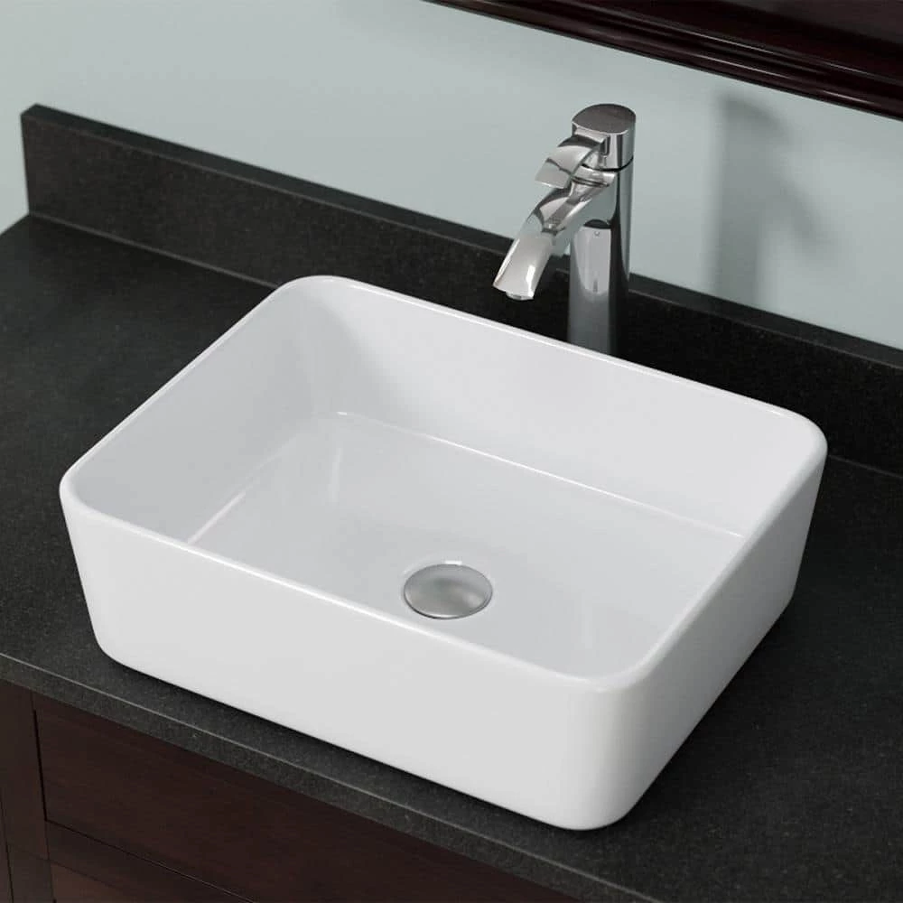 MR Direct Porcelain Vessel Sink in White 4 MR Direct Porcelain Vessel Sink in White - Image 2