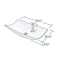 MR Direct Porcelain Vessel Sink in White -Bathroom Sinks Sales white mr direct vessel sinks v240 w 40 1000