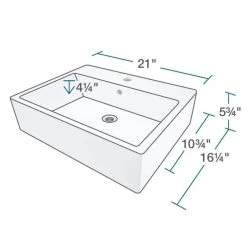 MR Direct Porcelain Vessel Sink in White -Bathroom Sinks Sales white mr direct vessel sinks v2502 w 40 1000