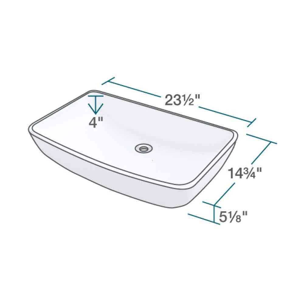 MR Direct Porcelain Vessel Sink in White 5 MR Direct Porcelain Vessel Sink in White - Image 3
