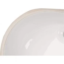MSI Undermount Porcelain Ceramic Bathroom Sink in White Oval 6 MSI Undermount Porcelain Ceramic Bathroom Sink in White Oval -Bathroom Sinks Sales white msi undermount bathroom sinks undovlwht 1714 c3 1000