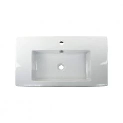 Nameeks Cangas Drop-In Ceramic Bathroom Sink -Bathroom Sinks Sales white nameeks drop in bathroom sinks tecla can02011 one hole 4f 1000