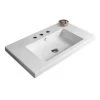 Nameeks Cangas Drop-in Ceramic Bathroom Sink in White with 3 Faucet Holes 1 Nameeks Cangas Drop-in Ceramic Bathroom Sink in White with 3 Faucet Holes -Bathroom Sinks Sales white nameeks drop in bathroom sinks tecla can02011 three hole 64 1000