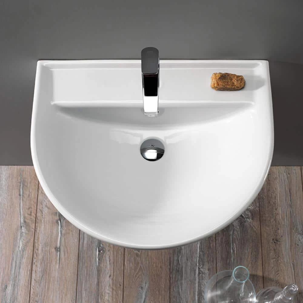 Nameeks Bella Pedestal Sink in White 5 Nameeks Bella Pedestal Sink in White - Image 3