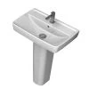 Nameeks Duru Pedestal Sink in White -Bathroom Sinks Sales white nameeks pedestal sinks cerastyle 035100u ped one hole 64 1000