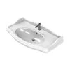 Nameeks Traditional Wall Mounted Bathroom Sink in White 2 Nameeks Traditional Wall Mounted Bathroom Sink in White -Bathroom Sinks Sales white nameeks wall mount sinks cerastyle 030400 u one hole 64 1000