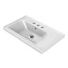 Nameeks Frame Wall Mounted Bathroom Sink in White