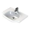 Nameeks Yeni Klasik Wall Mounted Bathroom Sink in White -Bathroom Sinks Sales white nameeks wall mount sinks cerastyle 081000 u one hole 64 1000