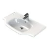 Nameeks Yeni Klasik Wall Mounted Bathroom Sink in White -Bathroom Sinks Sales white nameeks wall mount sinks cerastyle 081200 u one hole 64 1000