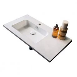 Nameeks Etra Wall Mounted Bathroom Sink in White -Bathroom Sinks Sales white nameeks wall mount sinks scarabeo 5211 one hole 31 1000
