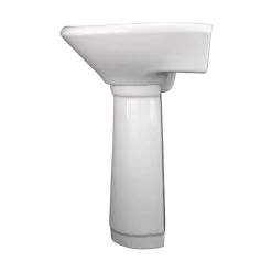 RENOVATORS SUPPLY MANUFACTURING Lil Tykes 20-3/4 in. Height Child Pedestal Combo Bathroom Sink in White with Overflow -Bathroom Sinks Sales white pedestal sinks 11869 40 1000