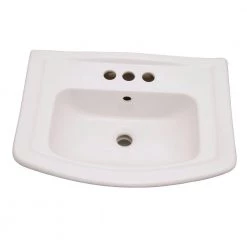 Unbranded Washington 550 22 in. Pedestal Combo Bathroom Sink in White 12 Unbranded Washington 550 22 in. Pedestal Combo Bathroom Sink in White -Bathroom Sinks Sales white pedestal sinks 3 394wh a0 1000