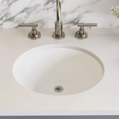 PELHAM & WHITE Newcastle 20 in. Undermount Ceramic Oval Bathroom Sink in White -Bathroom Sinks Sales white pelham white undermount bathroom sinks pwl1001 4f 1000