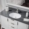 Rene Under-Mount Porcelain Bathroom Sink in White with Pop-Up Drain in Brushed Nickel 2 Rene Under-Mount Porcelain Bathroom Sink in White with Pop-Up Drain in Brushed Nickel -Bathroom Sinks Sales white rene undermount bathroom sinks r2 1005 w pud bn 64 1000