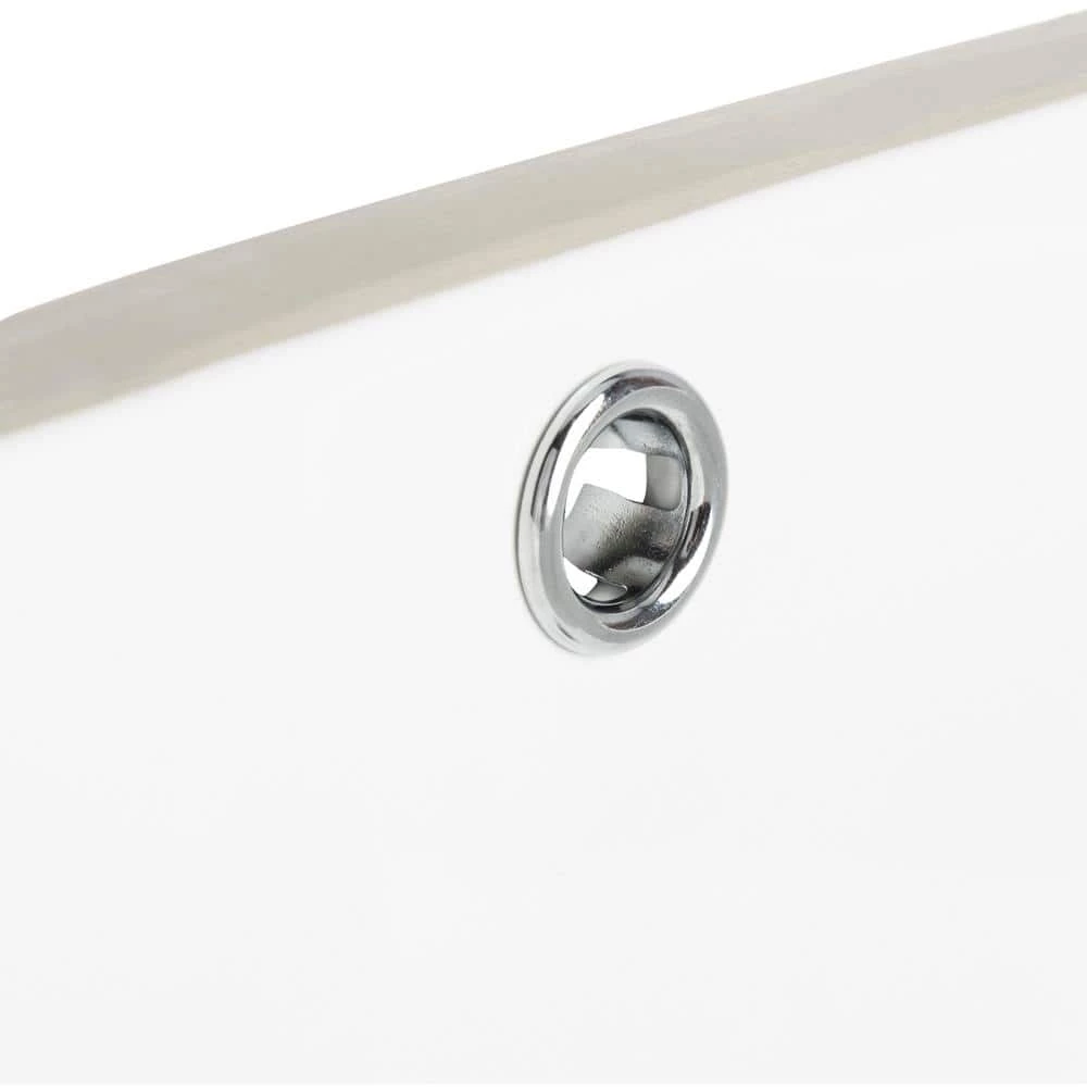 SAFAVIEH Solea Seaton Undermount Bathroom Sink in White with Overflow Drain 7 SAFAVIEH Solea Seaton Undermount Bathroom Sink in White with Overflow Drain - Image 5