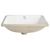 SAFAVIEH Solea Seaton Undermount Bathroom Sink in White with Overflow Drain -Bathroom Sinks Sales white safavieh undermount bathroom sinks bsk5405a 64 1000