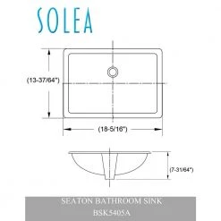 SAFAVIEH Solea Seaton Undermount Bathroom Sink in White with Overflow Drain 15 SAFAVIEH Solea Seaton Undermount Bathroom Sink in White with Overflow Drain -Bathroom Sinks Sales white safavieh undermount bathroom sinks bsk5405a 76 1000