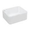 Satico 17 in. Topmount Bathroom Sink Basin in White -Bathroom Sinks Sales white satico drop in bathroom sinks 16tay18 64 1000