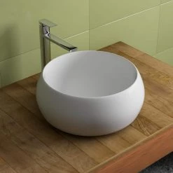 Satico Amuering 15 in. Topmount Bathroom Sink in White -Bathroom Sinks Sales white satico drop in bathroom sinks 16tay31 4f 1000