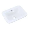 Satico 13 in. Undermount Porcelain Bathroom Sink in White 2 Satico 13 in. Undermount Porcelain Bathroom Sink in White -Bathroom Sinks Sales white satico undermount bathroom sinks 18r2604 64 1000
