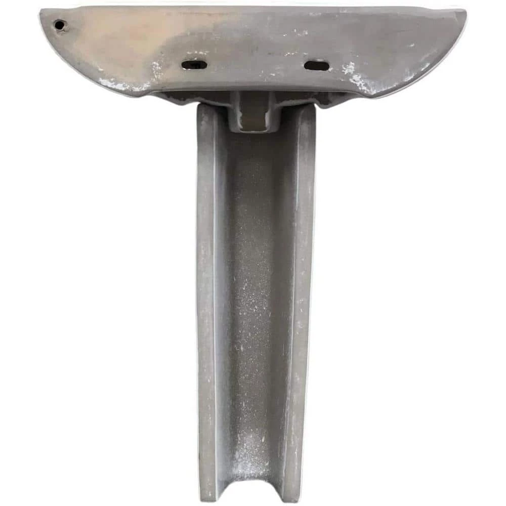 FINE FIXTURES Classic 24.75 in. W x 18.5 in. L Modern Ceramic Pedestal Sink and Basin Combo in White 7 FINE FIXTURES Classic 24.75 in. W x 18.5 in. L Modern Ceramic Pedestal Sink and Basin Combo in White - Image 5