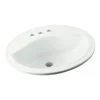 STERLING Sanibel Drop-In Ceramic Bathroom Sink in White with Overflow Drain 2 STERLING Sanibel Drop-In Ceramic Bathroom Sink in White with Overflow Drain -Bathroom Sinks Sales white sterling drop in bathroom sinks 442004 0 64 1000