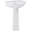 Sterling Sacramento Vitreous China Pedestal Combo Bathroom Sink in White with Overflow Drain 2 Sterling Sacramento Vitreous China Pedestal Combo Bathroom Sink in White with Overflow Drain -Bathroom Sinks Sales white sterling pedestal sinks 442124 0 64 1000