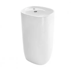 Swiss Madison Ivy 1-Piece Glossy White Ceramic Square Pedestal Sink -Bathroom Sinks Sales white swiss madison pedestal sinks sm ps313 e1 1000