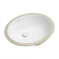 Swiss Madison Monaco 18 in. Oval Under-Mount Bathroom Sink in White -Bathroom Sinks Sales white swiss madison undermount bathroom sinks sm um621 1d 1000