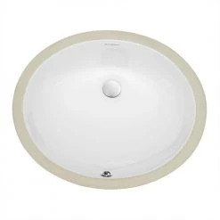 Swiss Madison Monaco 18 in. Oval Under-Mount Bathroom Sink in White -Bathroom Sinks Sales white swiss madison undermount bathroom sinks sm um621 66 1000
