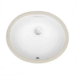 Swiss Madison Monaco 16.5 in. Oval Under-Mount Bathroom Sink in White -Bathroom Sinks Sales white swiss madison undermount bathroom sinks sm um629 1d 1000
