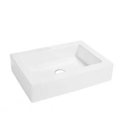 Swiss Madison Voltaire Ceramic Rectangle Vessel Sink in White -Bathroom Sinks Sales white swiss madison vessel sinks sm vs282 a0 1000