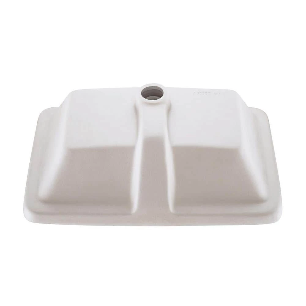 UPIKER 20.87 in. Rectangular Undermount Ceramics Bathroom Sink in White with Overflow 5 UPIKER 20.87 in. Rectangular Undermount Ceramics Bathroom Sink in White with Overflow - Image 3