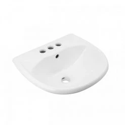 RENOVATORS SUPPLY MANUFACTURING Ondine 16 in. Wall Mounted Bathroom Sink in White with Overflow -Bathroom Sinks Sales white wall mount sinks 61863 40 1000