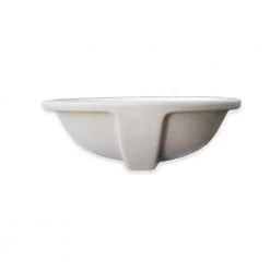 Wells Rhythm Series 17 in. Oval Undermount Single Bowl Bathroom Sink in White -Bathroom Sinks Sales white wells undermount bathroom sinks rtu1714 6w 4f 1000