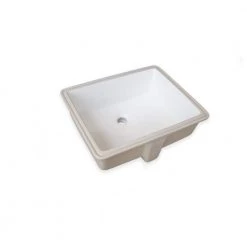 Wells Rhythm Series 20 in. Rectangular Undermount Single Bowl Bathroom Sink in White -Bathroom Sinks Sales white wells undermount bathroom sinks rtu2016 6w c3 1000