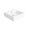 WS Bath Collections Simple 50.50A Wall Mount / Vessel Bathroom Sink in Ceramic White without Faucet Hole 1 WS Bath Collections Simple 50.50A Wall Mount / Vessel Bathroom Sink in Ceramic White without Faucet Hole -Bathroom Sinks Sales white ws bath collections wall mount sinks simple 50 50a 00 64 1000